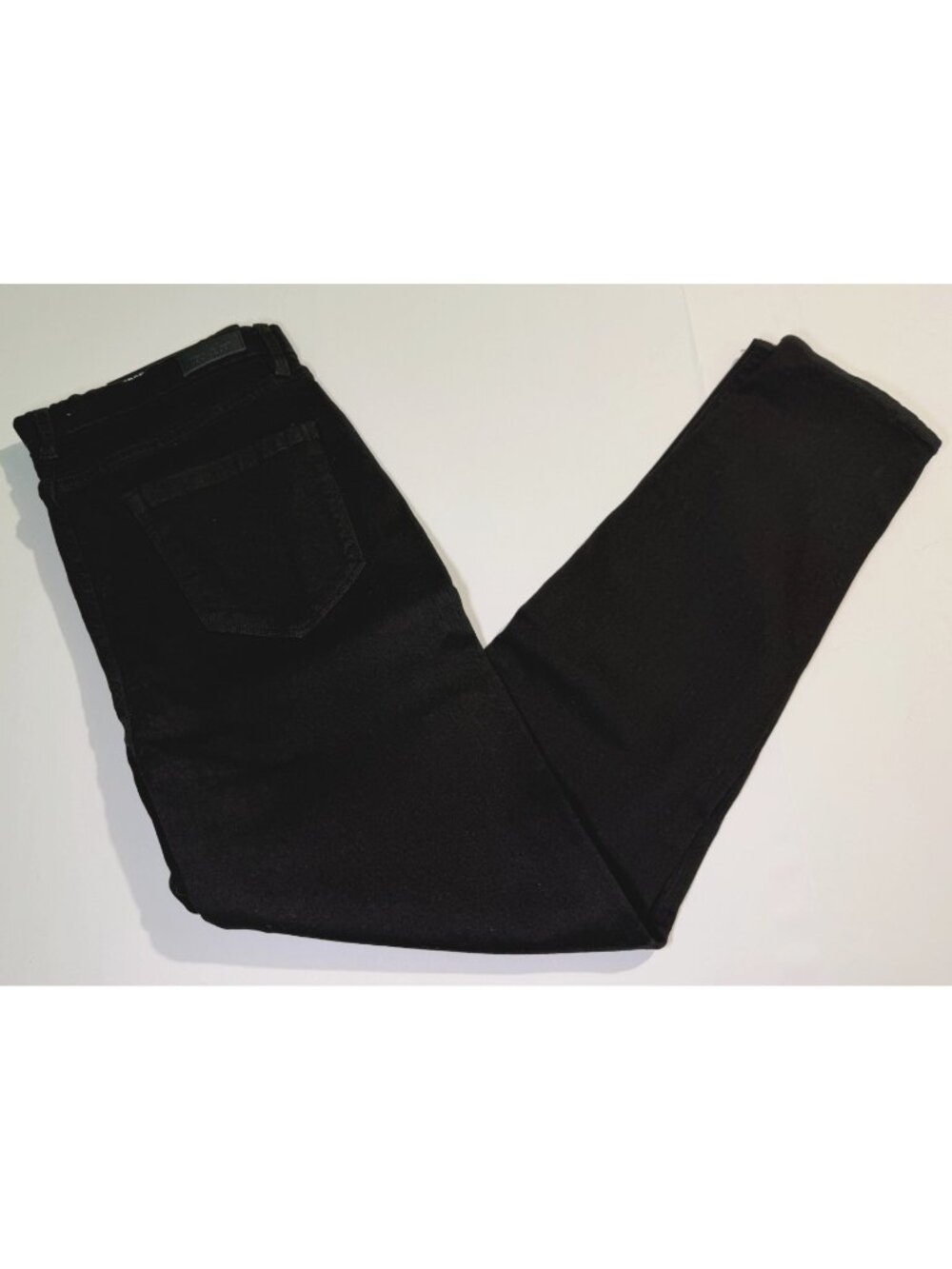 Nicole Miller Womens High Rise Skinny Jeans Size 12 Black Stretch Denim NWT Pant